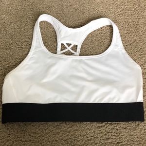 White Victoria Secret Sports Bra